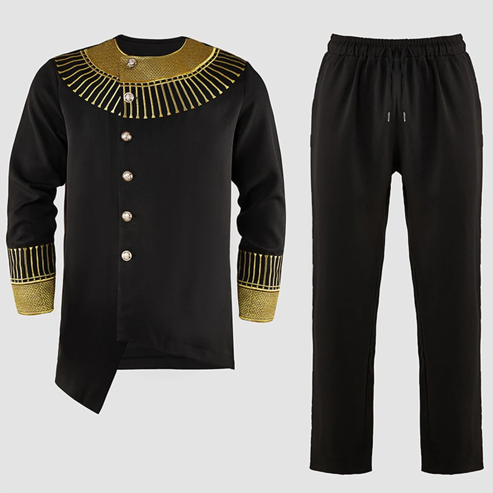 ملابس قفطان لحفلات الزفاف فستان سهرة تقليدي مجموعة أفريقيا ملابس عصرية بدلة رياضية فساتين Dashiki الأفريقية للرجال