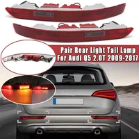 Luz trasera del parachoques trasero del coche para Audi Q5 2.0T 2009-2017 8R 0945096   8R 8R 0945095   Lámpara de señal de luz de freno de parachoques trasero de 4 agujeros