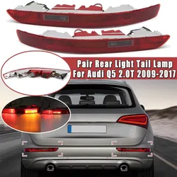 Car Rear Bumper Tail Light For Audi Q5 2.0T 2009-2017 8R0945096 8R0945095 4-Holes Rear Bumper Brake Light Signal Lamp