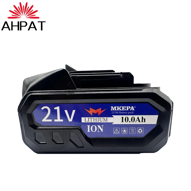 For Makita 18V 10Ah Rechargeable Battery 21V 21700 Li-ion Cell Suitable For Makita Power Tool BL1860 BL1880 BL18100