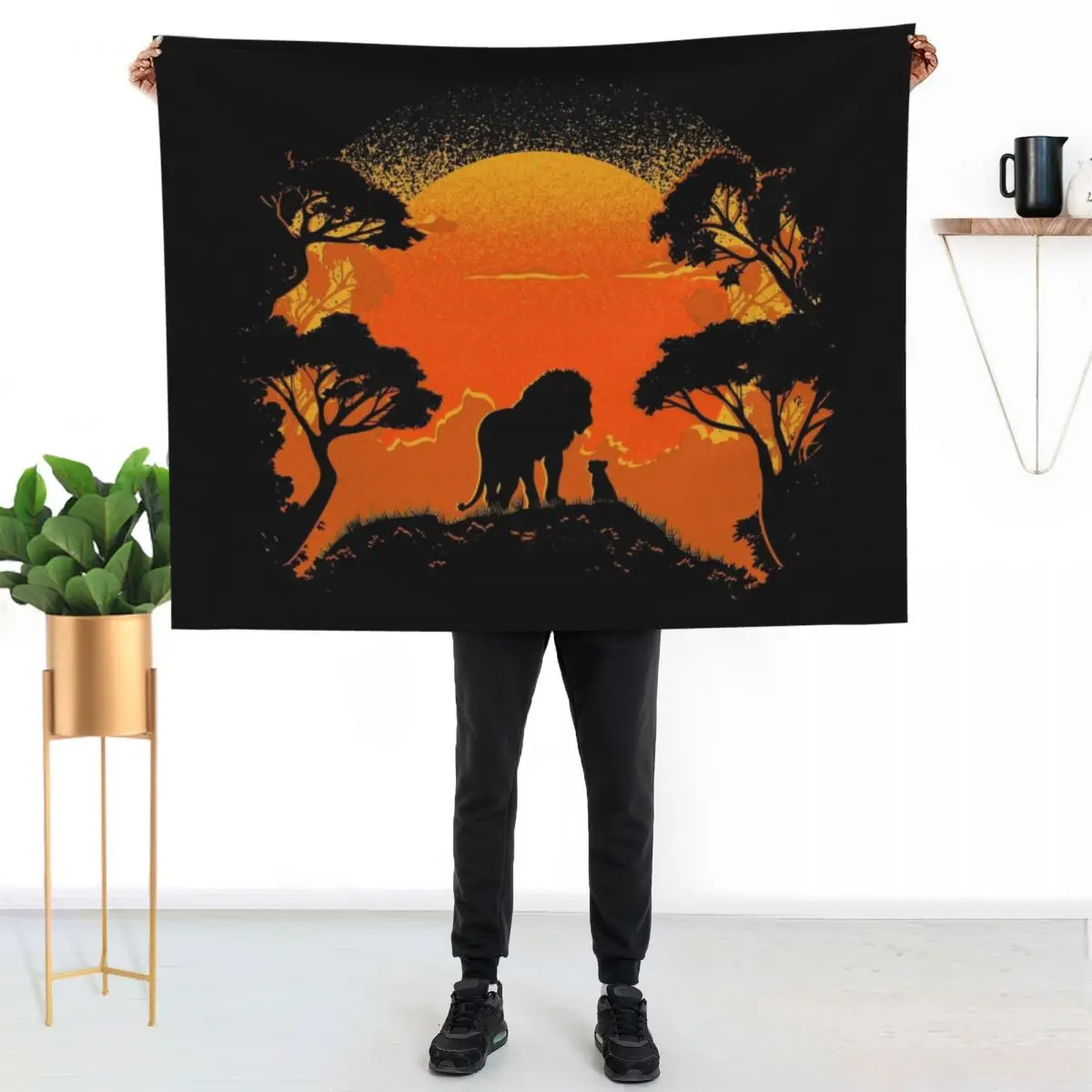 Father and Son Throw Blanket Stuffeds For Baby for sofa Single Designers Furrys Blankets