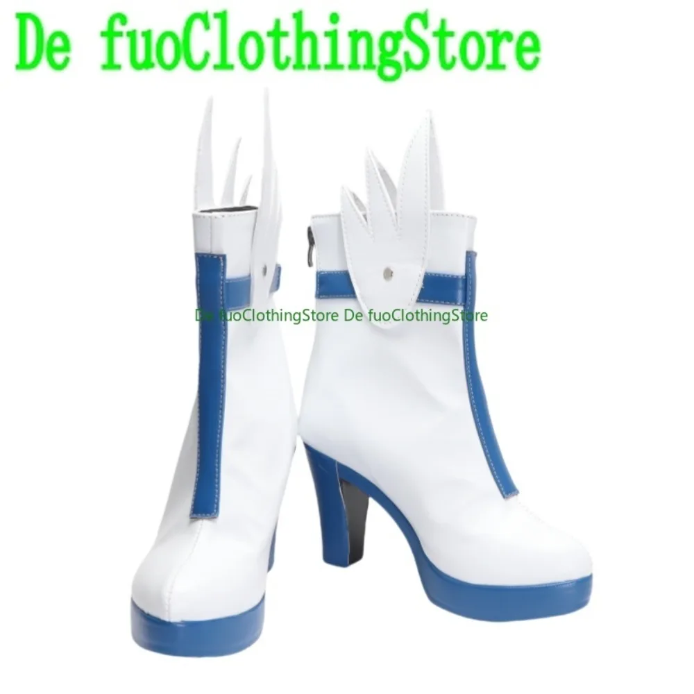 DefuoClothing 2.5D Seduction Nonoia Noa 코스프레 신발 애니메이션 컨벤션 부츠 애니메이션 게임 할로윈 의상 파티 소품 신발