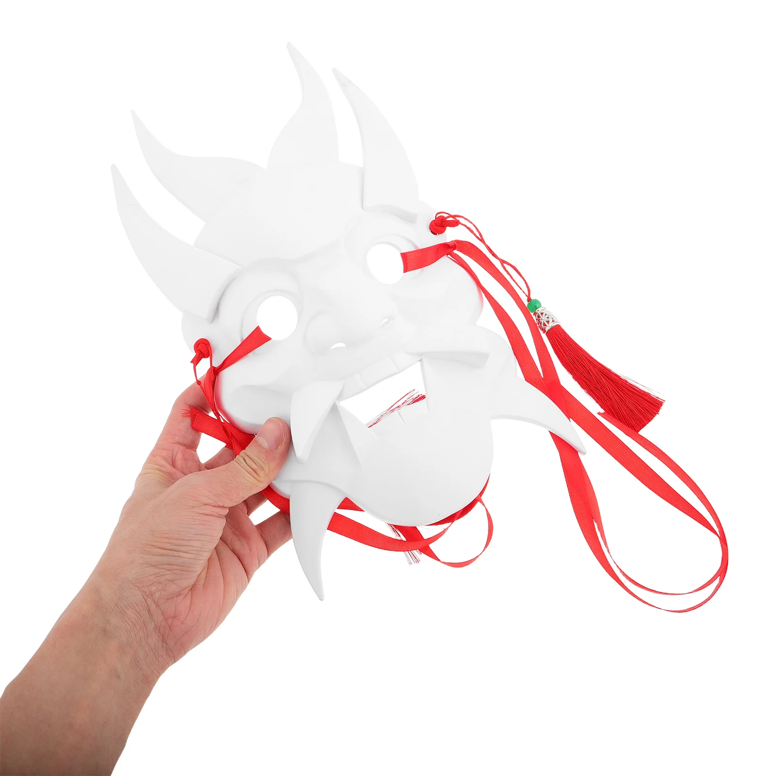 

Full Face Opera Mask Handpainted National Style Lightweight Carnival Masquerade Props Decorative Masks Halloween Party