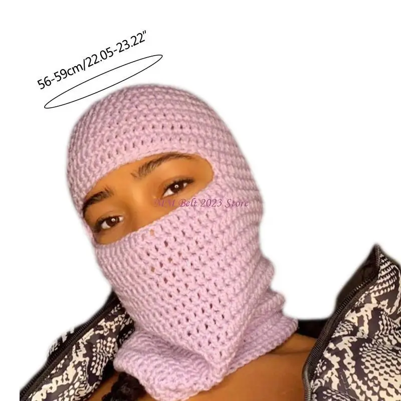 49ME قوس قزح مخطط بالاكلافا هالوين بالاكلافا متماسكة بالاكلافا مقنعين قبعة وشاح للجنسين الشتاء وشاح مقاوم للرياح #6