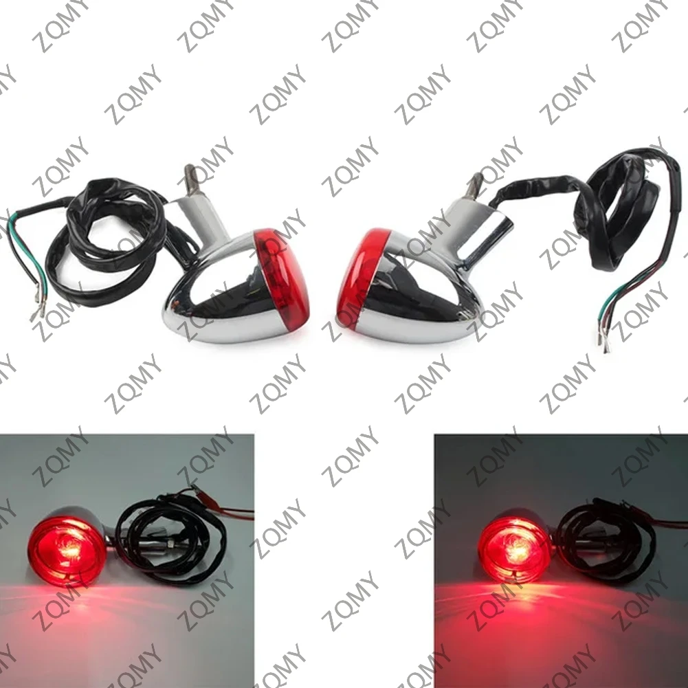 Motorcycle Rear Turn Signals Light Lamp For Harley Davidson XL883 1200 X48 2004-2022