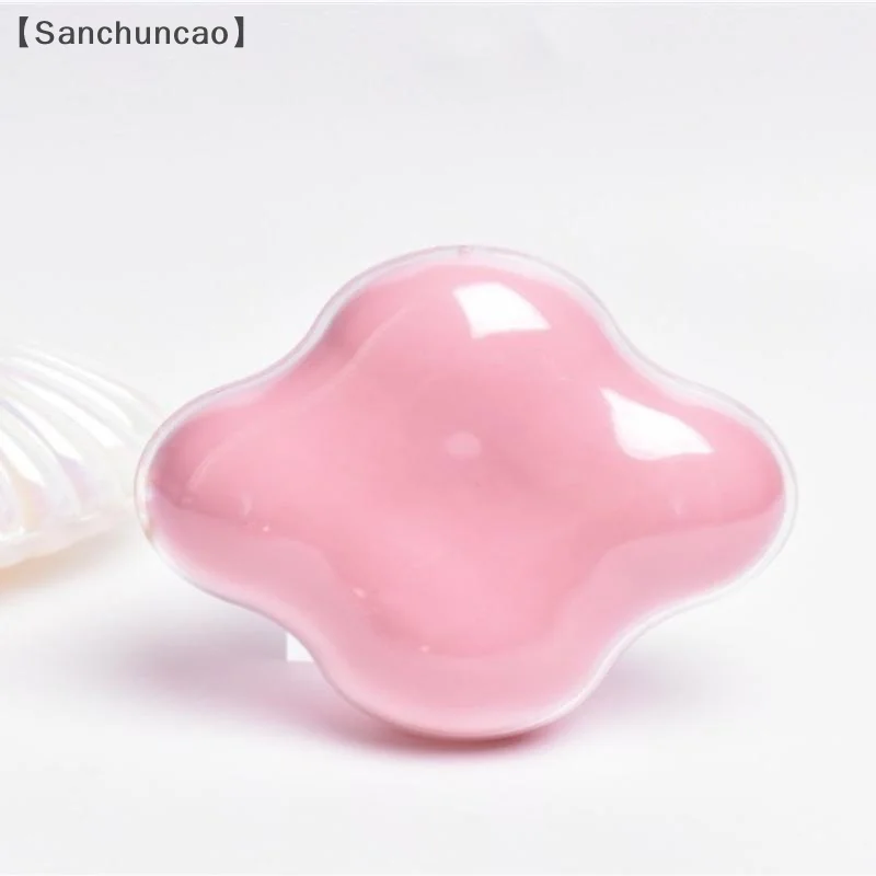 〔San〕15g Empty Flip Cushion Box Powder Box Portable Cosmetic Makeup Case BB Cream /Foundation/ Blusher Container With Mirror