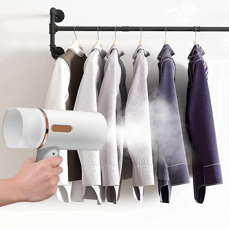 Portable Handheld Clothing Garment Iron New White 1600W Steamer Iron Commercial Flat Foldable Household Automatic Steam Brush