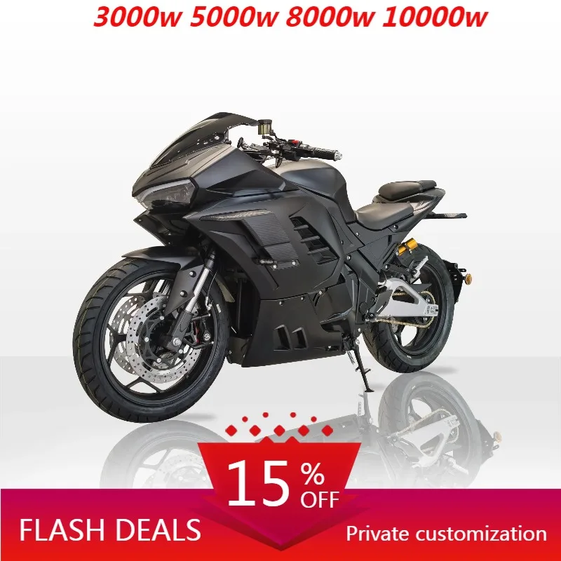 Luyuan Motorcycle Middle Engine Electric Motorcycle With EEC And COC Certification Legal 5KW Motorcycles