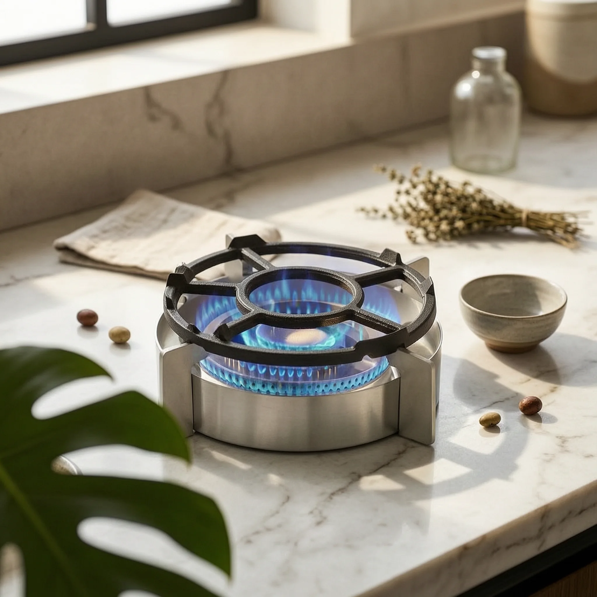 Gas Cooktop Support Rack Black Textured Finish Wok Support Support Wok Support Stable Base Cooking Accessory Long-Lasting