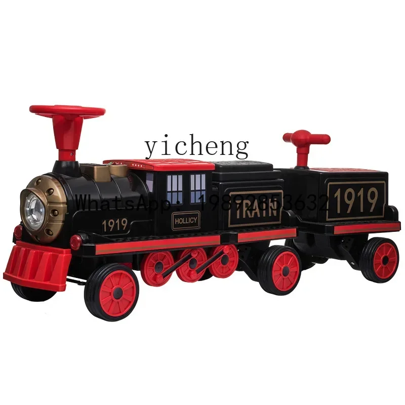 AB Electric Children's Four-Wheel Remote Car Can Take Adults and Children Toy Car Baby Baby Car