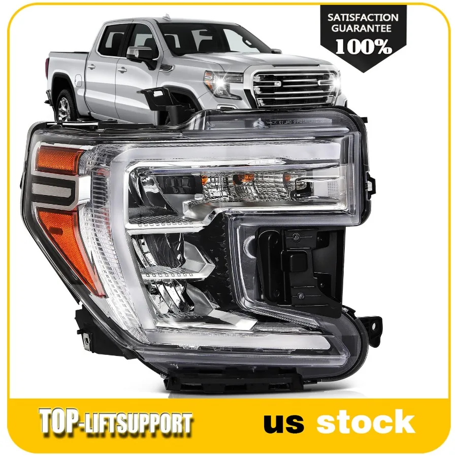 

Светодиодная правая сторона пассажира для GMC Sierra 1500 2019-2021 годов в сборе