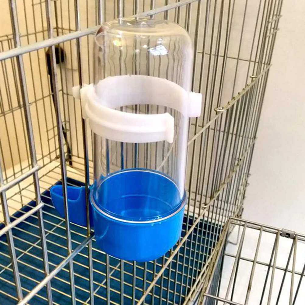 

6pcs Automatic Waterer For Birds Durable Plastic Drinking Fountain Leakproof Bird Feeding Tool Water Dispenser Pet Water