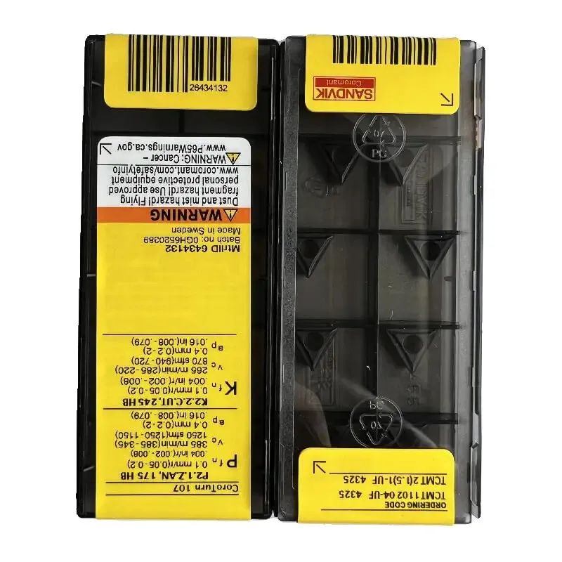 

TCMT110204-UF 4325 /Original genuine CNC alloy blade 10 PCS