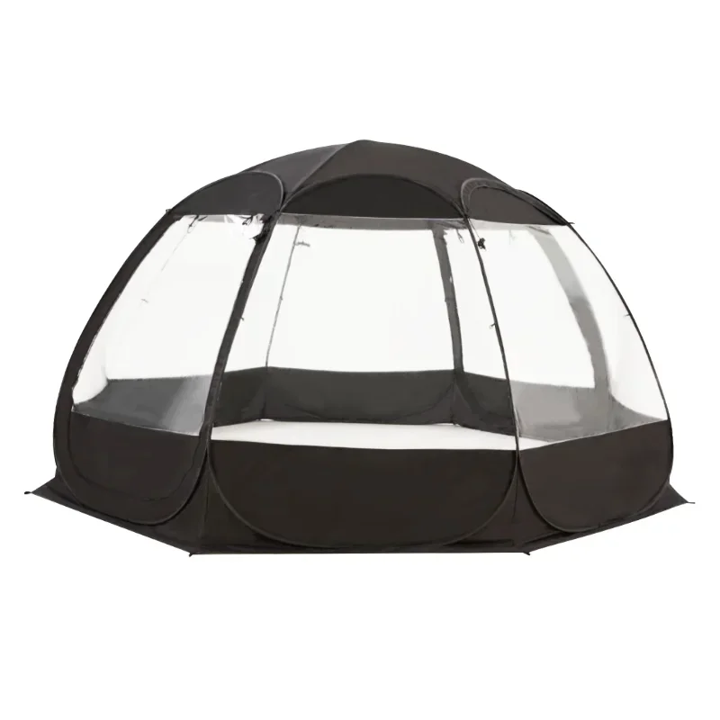 

High Quality Easy-Fold and Easy Open-Up Mesh Type Pumpkin Shaped Tent for Camping Multiple Tent Options