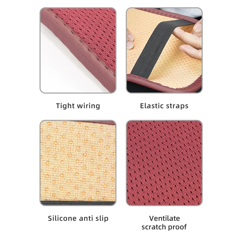 Car Center Console Non Slip Armrests Cover Mat Accessories For Haval H6 Dargo M6 H9 H6S F7 F7X Jolion X DOG XY H2 H3 H5 H7 H8 M4