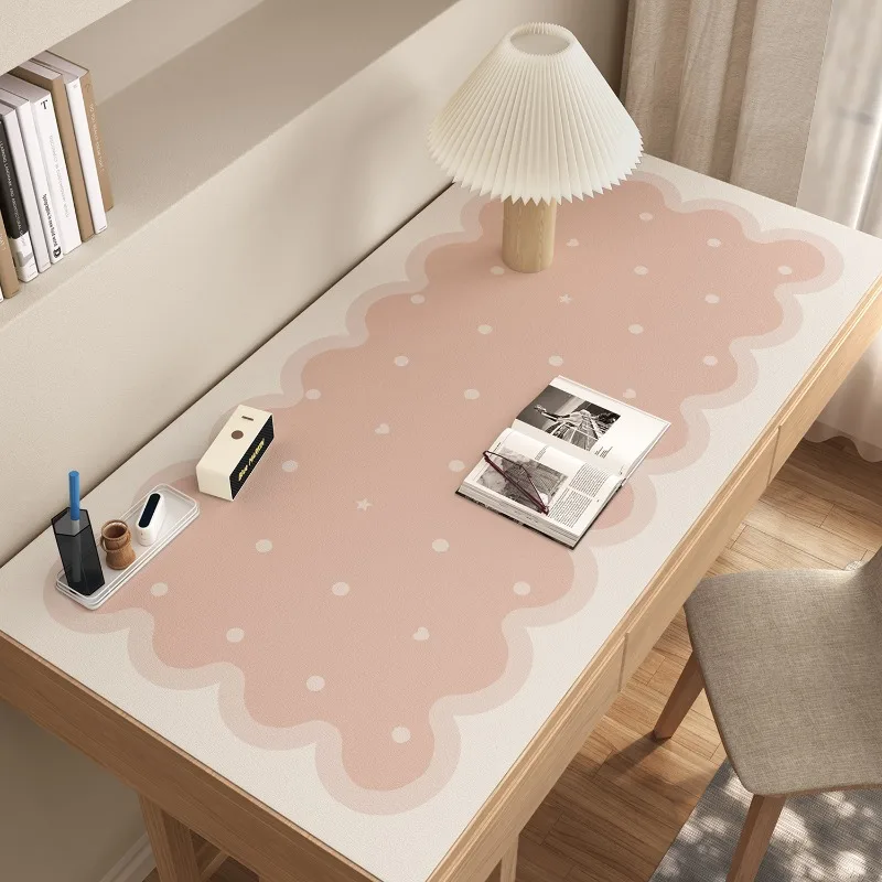 Simple Decorative Dining Table Mats Safe Heat-insulating Waterproof Oil-proof PVC Anti-fouling Soft Mat Home Desk TV Cabinet Mat