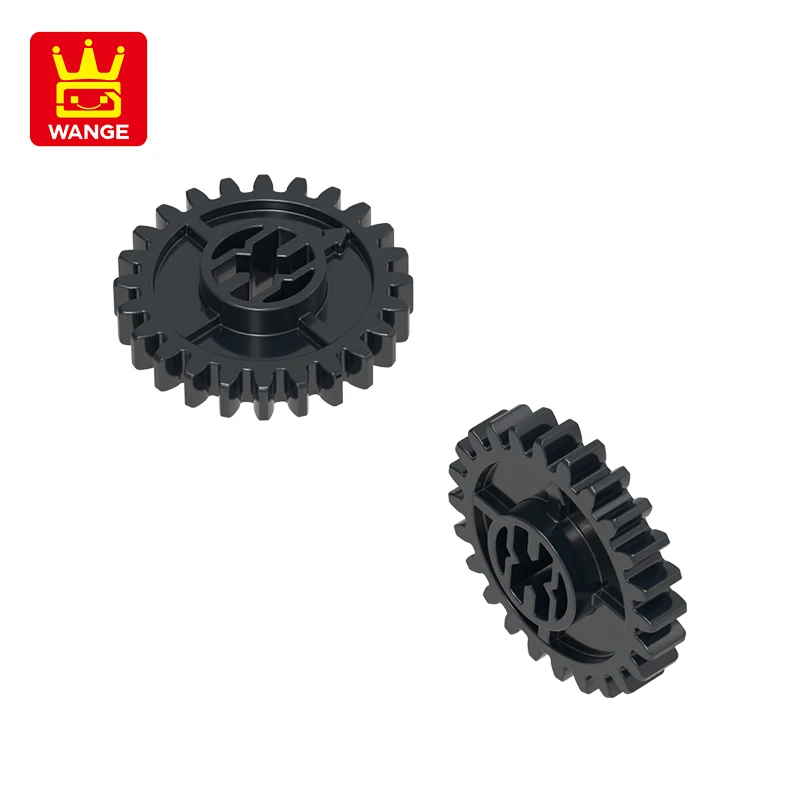 20 Pcs/lot NO3648W 24Gears Parts 64MM X 24MM Block Moc Color Accessories Compatible with Brick DIY Children's Toy Assembly Parts