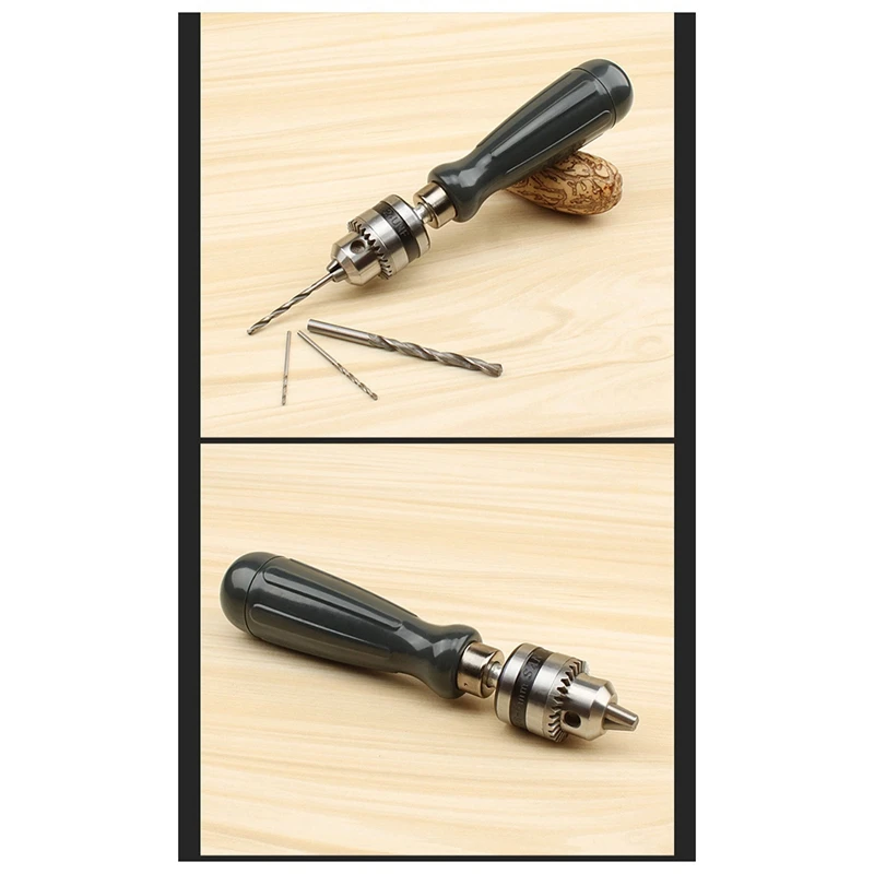Grand perceuse à main AA86, outil manuel adapté au bois, bijoux, artisanat fin, assemblage électronique et fabrication de modèles, perçage de bricolage