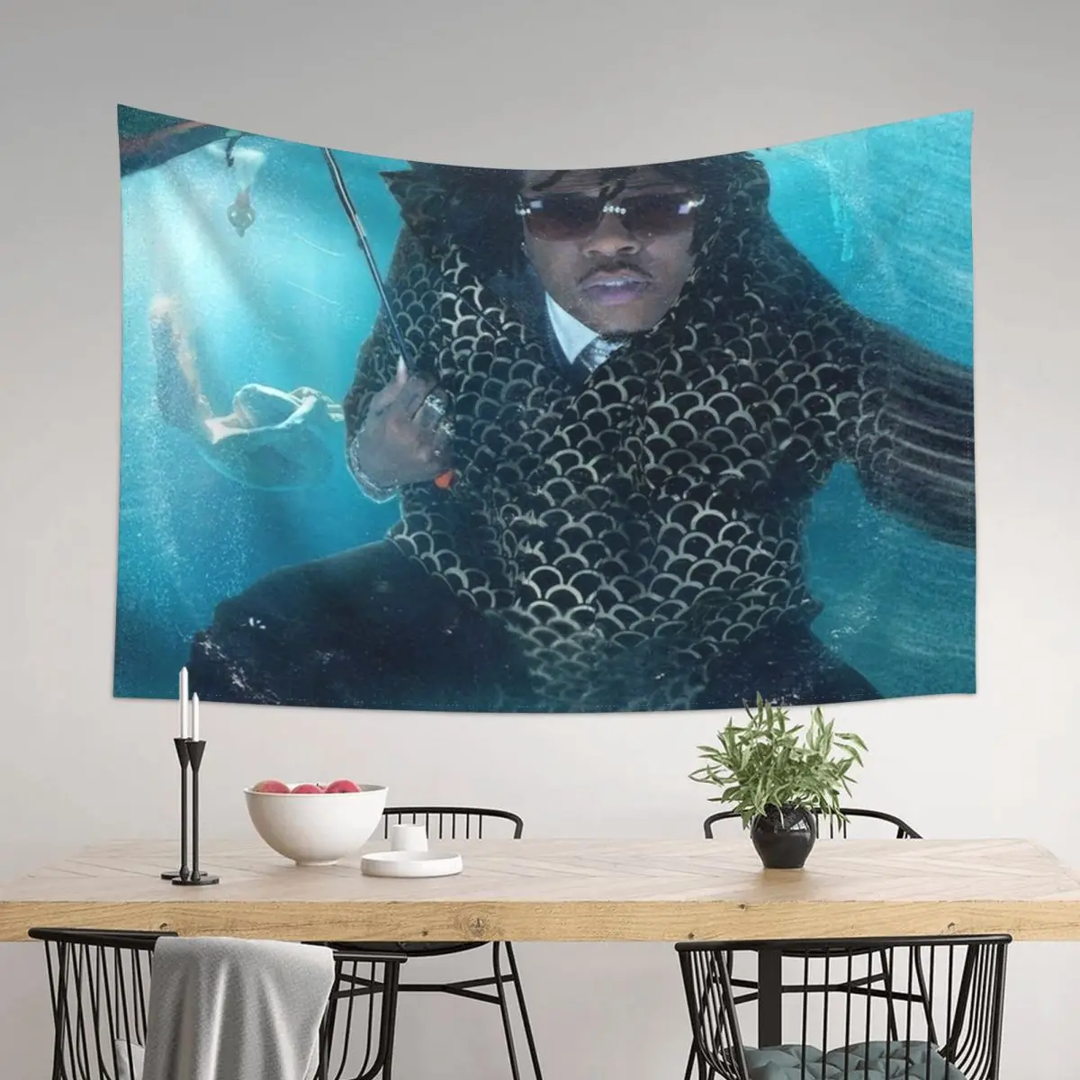 

WUNNA DRIP OR DROWN Tapestry Christmas Decoration Wall Decorations Room Decorations Aesthetic Tapestry