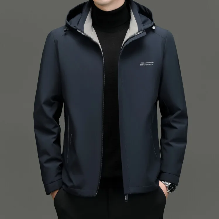 

Winter New Lightweight Down Jacket Hooded Casual Fashion Men's Coat Jacket