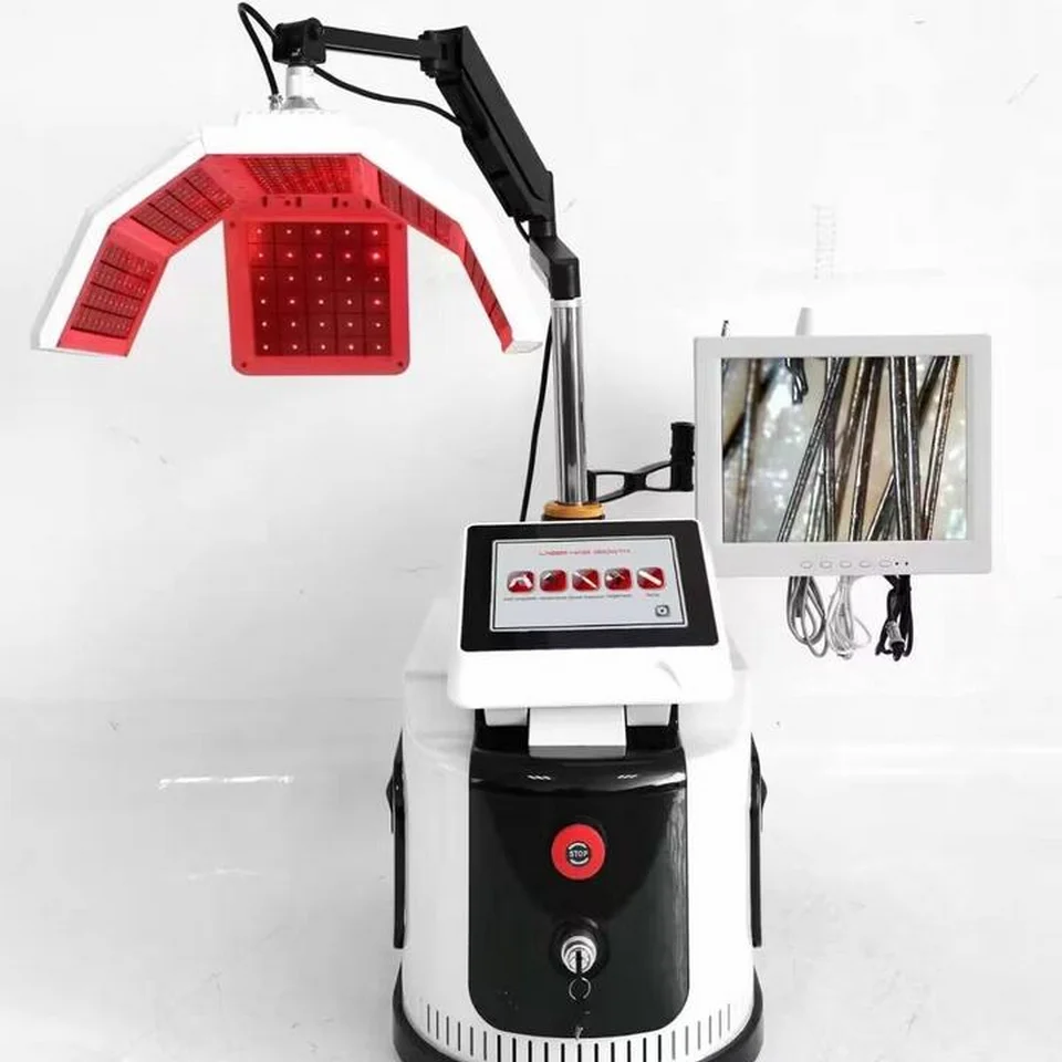 Hair Regrowth Equipment Red Light Therapy Multifunctional 5 in 1 Professional Hair Care Beauty Salon Scalp Detection Machine