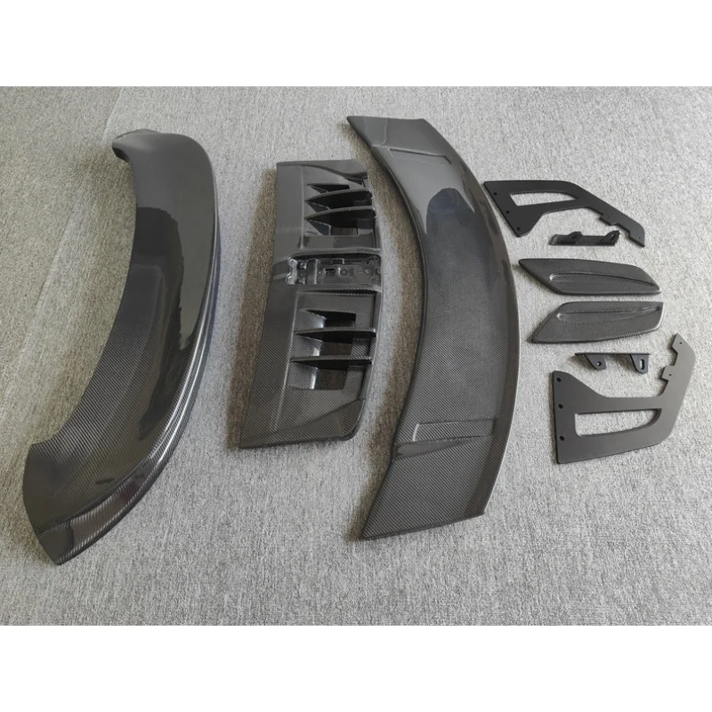 

Для Porsche 911 922, задний спойлер из углеродного волокна, комплект кузова в стиле GT3, задний багажный отсек, крыло, спойлер, комплект кузова