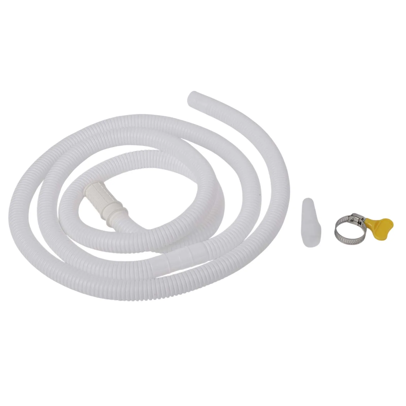 Air Conditioner Drain Pipe with Flexible Hose and Clamp Designed for Water Drainage with Washing Machines and Dehumidifiers