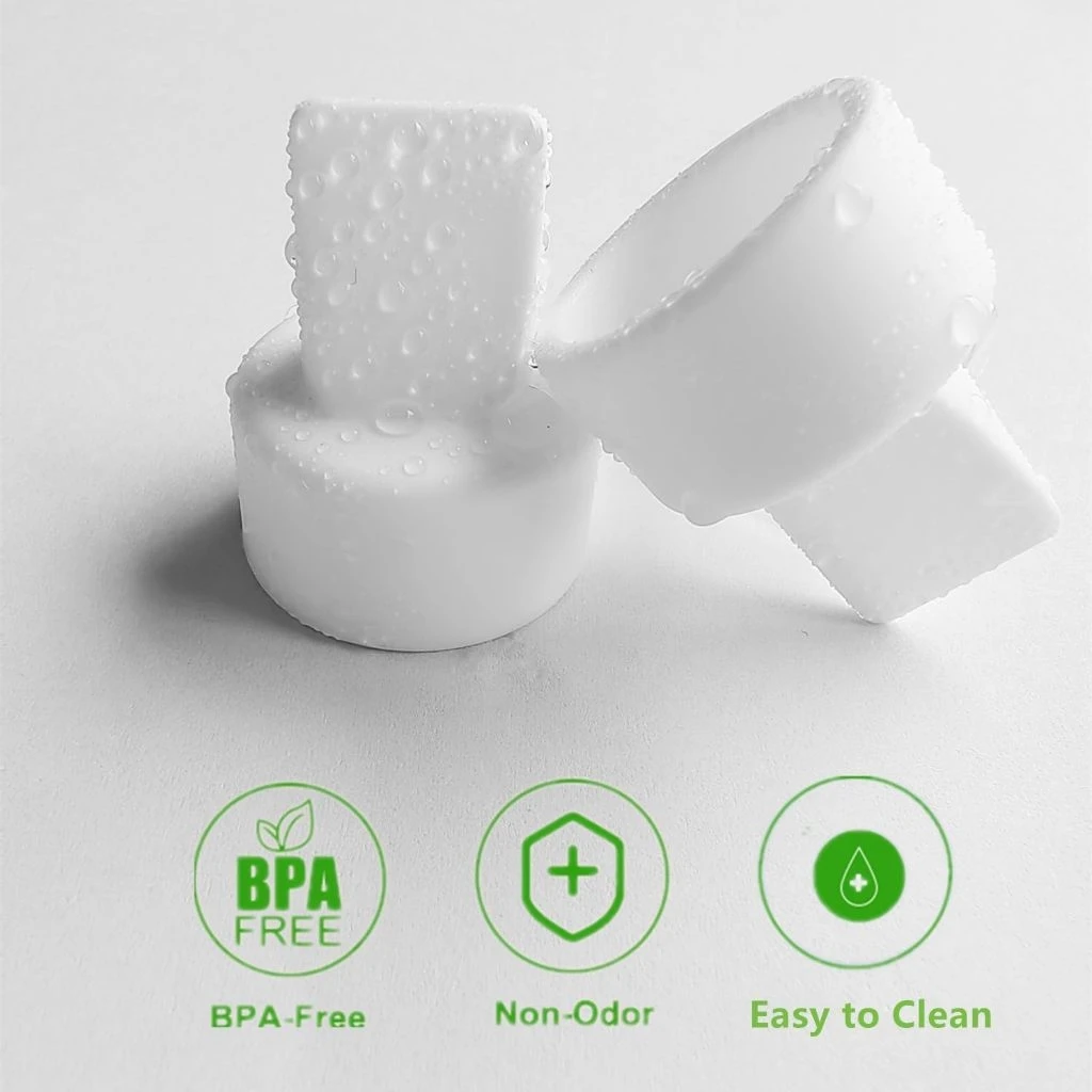 Válvula de pico de pato Compatible con extractor de leche eléctrico, piezas de bomba, accesorios de bomba de leche materna, juego de 6 piezas, envío gratis