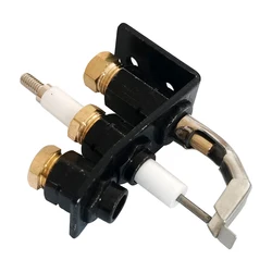 Liquefied Gas Black 2.3 Wire Long Open Flame Fire Head Boiler Catering Ignition Pilot Mini Burner LPG Water Heater Parts