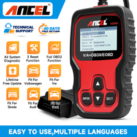 Ancel VD500 OBD2 Scanner Full System Scan ABS Oil EPB Reset OBD 2 Diagnostic Automotive Scanner Tool Car Diagnostic Tool for VW