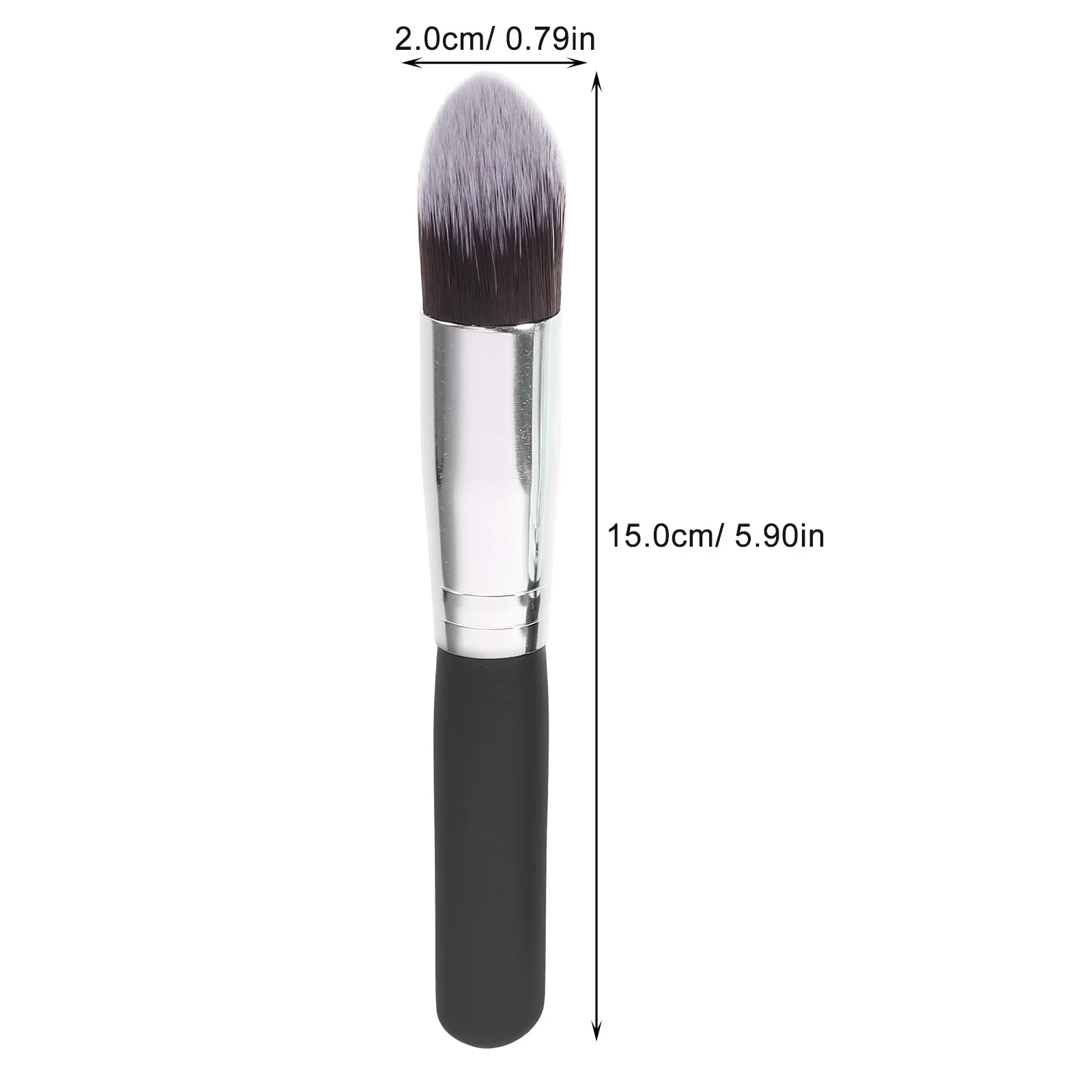 10Pcs Makeup Brush Set Synthetic Hair Professional Brushes Face Eye Foundation Blending Powder Blush Eyeliner Makeup