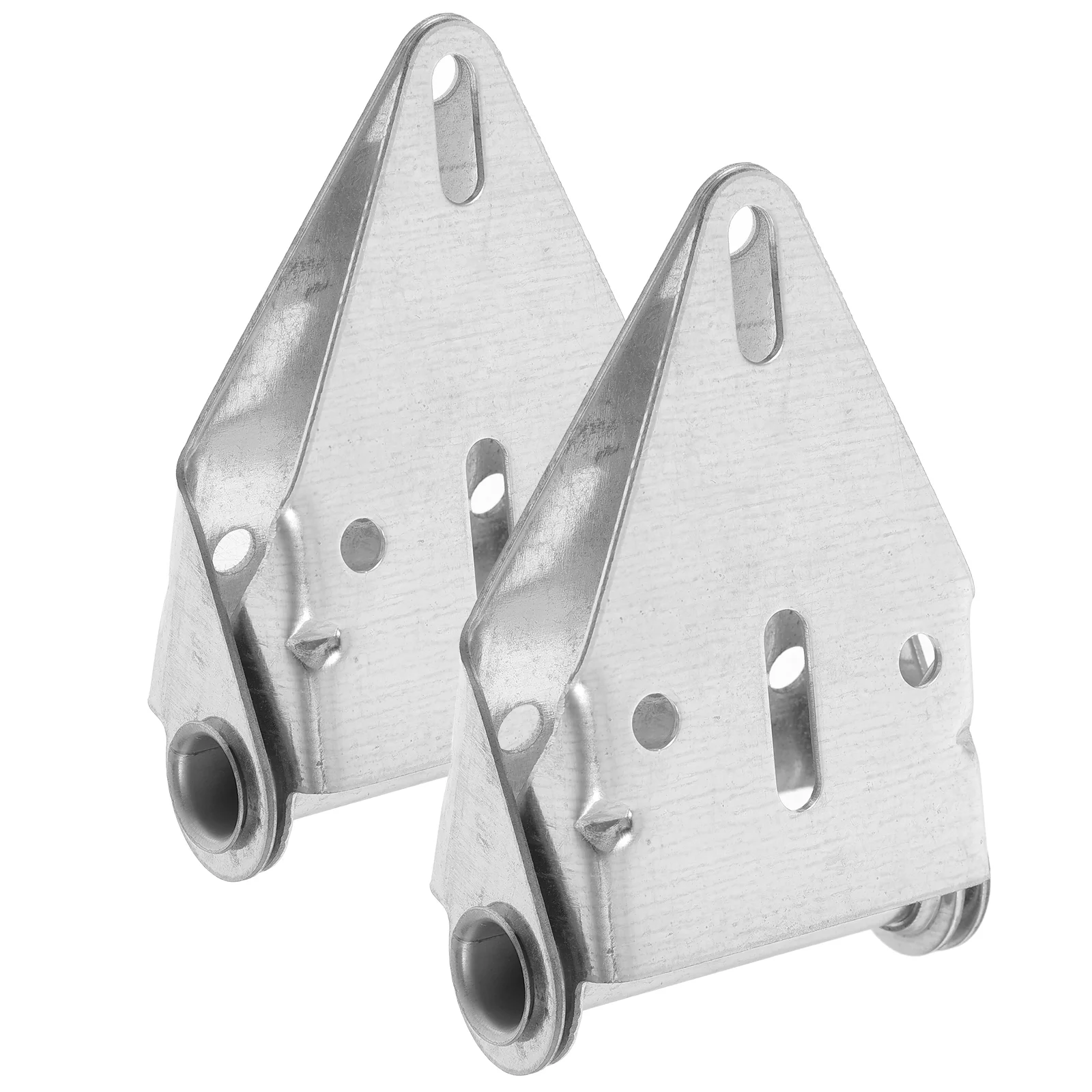 Bisagras de puerta de garaje de alta resistencia, cierre automático con pernos de montaje para pantalla de armario, bisagras con resorte para muebles, 2 uds.