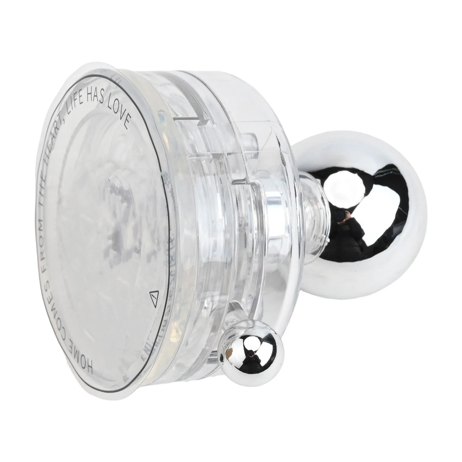 Non-Tool Installation Translucent Gray Waterproof Hook Easy Installation Suction Cup Handle Moisture Resistant