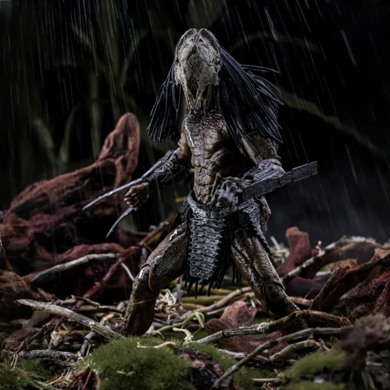 Figurka Neca Prey Predator 2 Ultimate Feral Predator 51725, oryginalny model z PVC, zabawka, prezent świąteczny dla chłopca, figurka kolekcjonerska