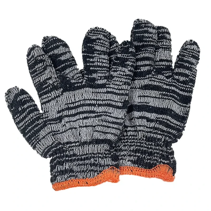 قفازات قطنية للعمل مقاومة للاهتراء ، قابلة للتنفس وعدم التعرق ، قفازات واقية للعمل في الهواء الطلق