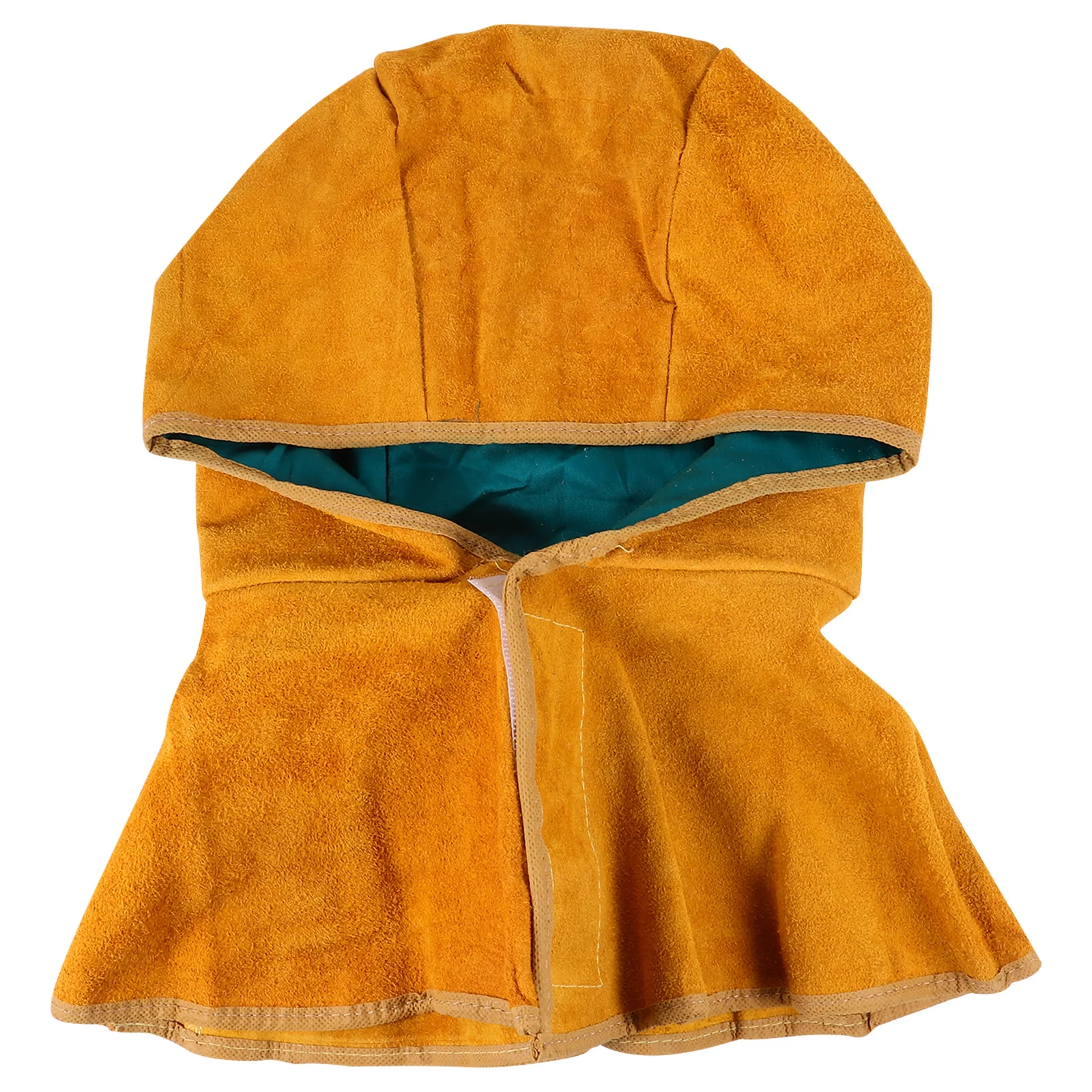 

Heat Resistant Welding Shawl Cap Khaki Durable Comfortable Portable Protective Gear for Safe Workplaces Shawl Cap