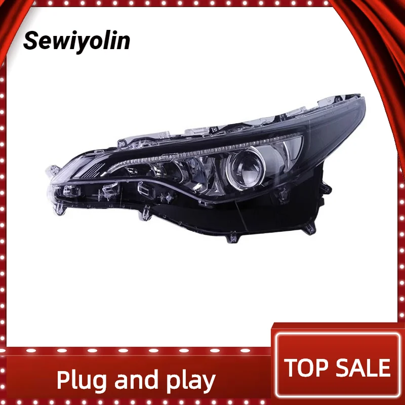 

For Toyota LEVIN 2017-2019 Car Accessories Headlight Assembly LED Lights Lamp DRL Signal Plug And Play Daytime Running