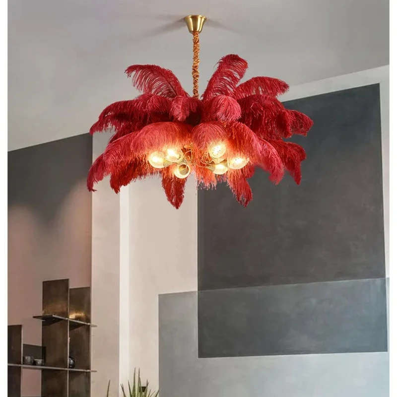 Feather Ceiling Lam…