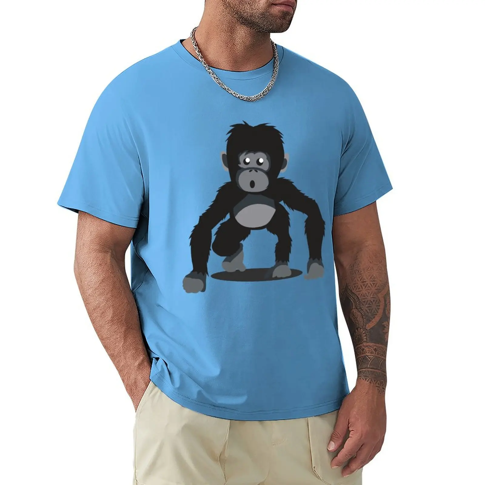 Bonobo T-Shirt tees plain Aesthetic clothing t shirt for men