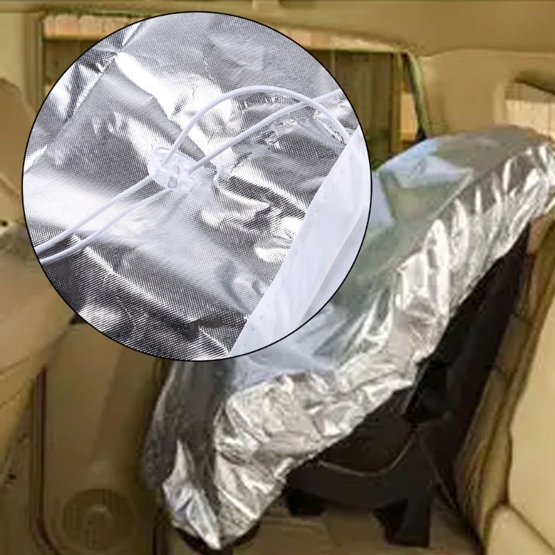 Universal Car for Sun Shade Cover Uv Protect Curtain Back for Seat Sunshade Cove