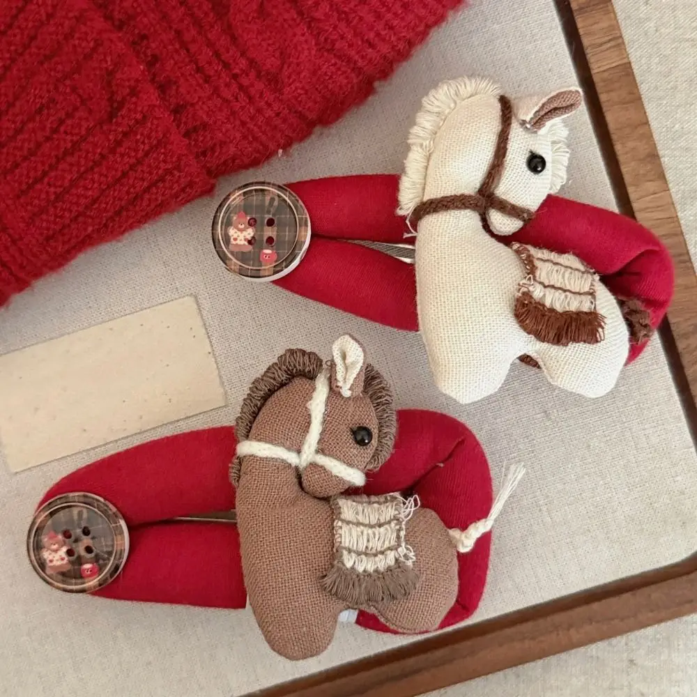 

Милая забавная заколка для волос в виде лошади, аксессуары для волос, новогодняя заколка для волос, головной убор, заколка в виде утконоса, большие заколки, головные уборы