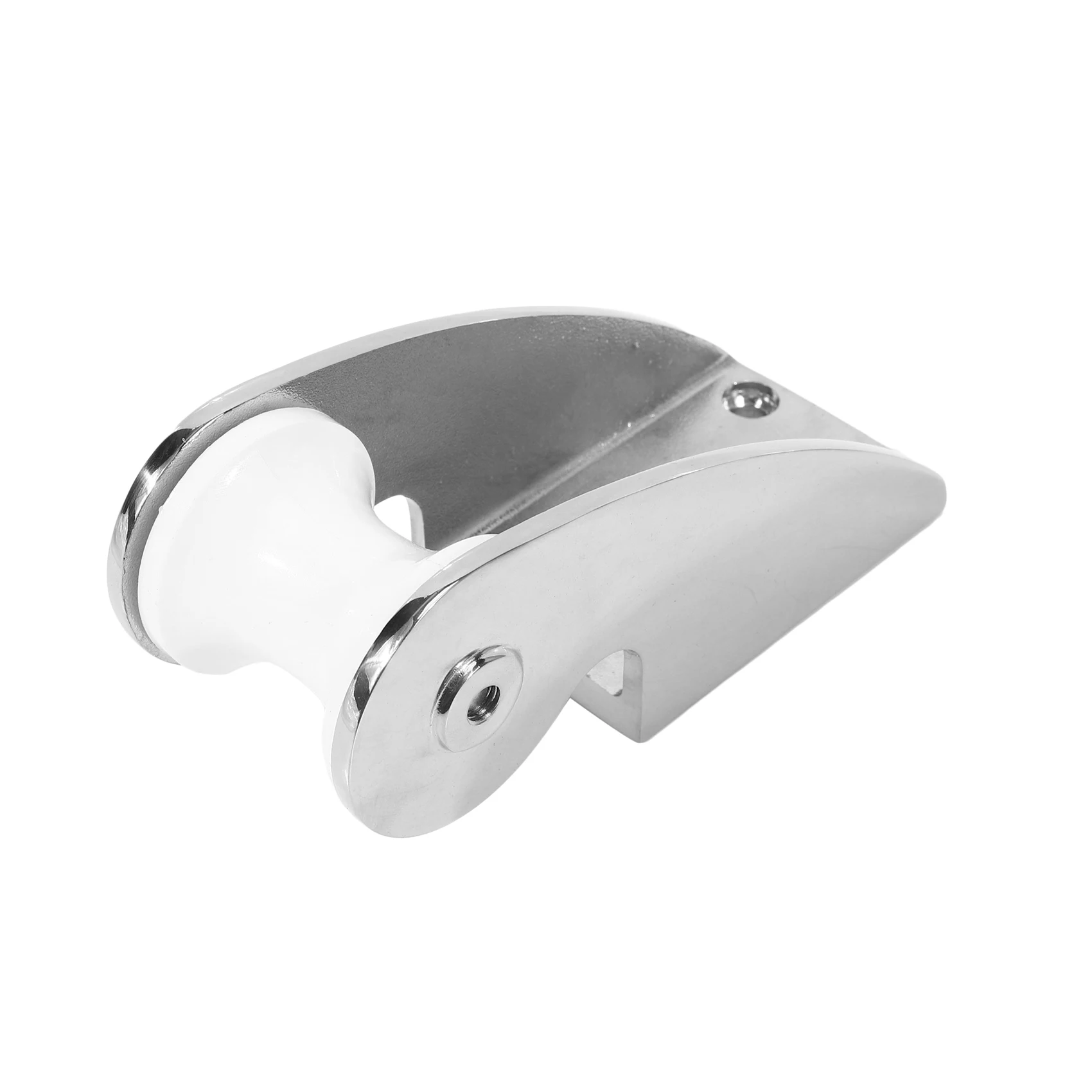 Marine Bow Anchor Roller 316 Stainless Steel Fixed Anchor Marine Boat Yacht Bracket Rubber Roller For Fixed Anchor 6.8X2.6 Inch