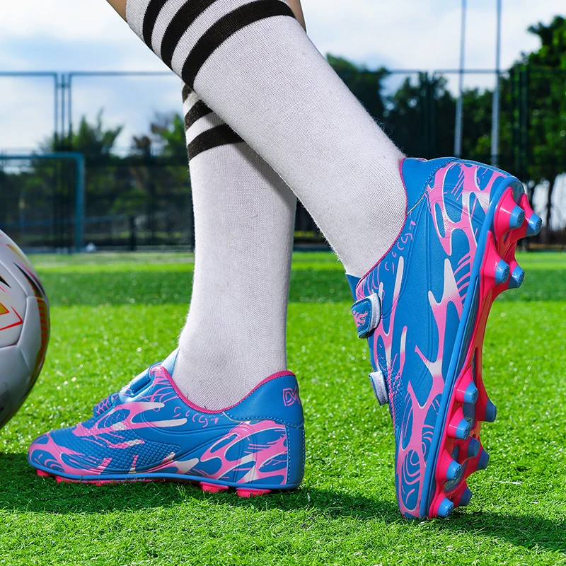 Neue Männer Kinder Fußball Stiefel Ultraleicht Jungen Professionelle Fußball Schuhe Stollen Nicht-Slip Spiel Gras Training Schuhe Drop Verschiffen – Detail 35
