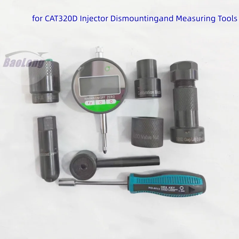 

НОВЫЕ инструменты для демонтажа и измерения форсунок CAT320D