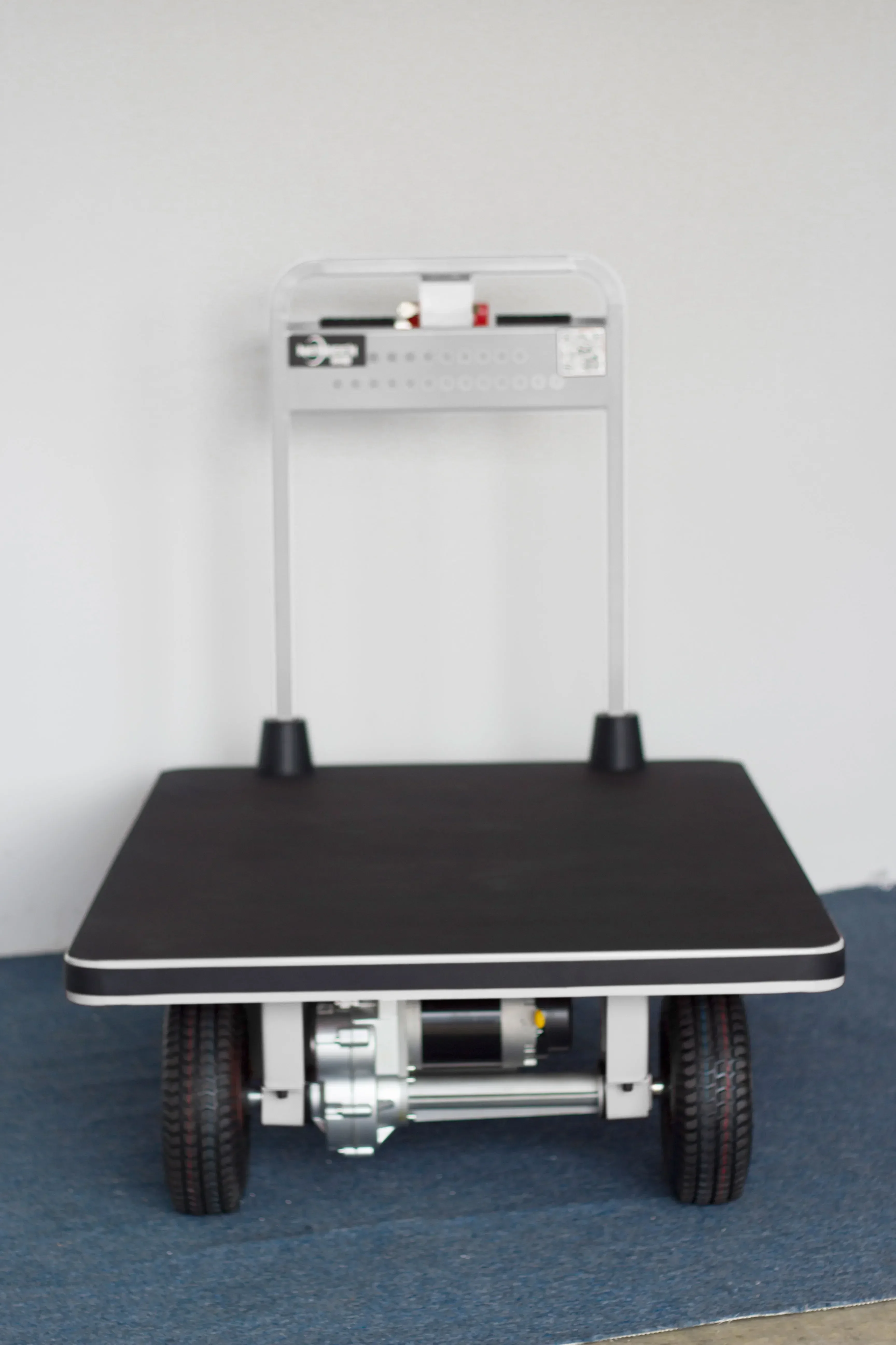 NK 114 Heavy    Mover Trolley 1000KG Powered Flatbed Cart Material Handling Logistics Electric Trolley