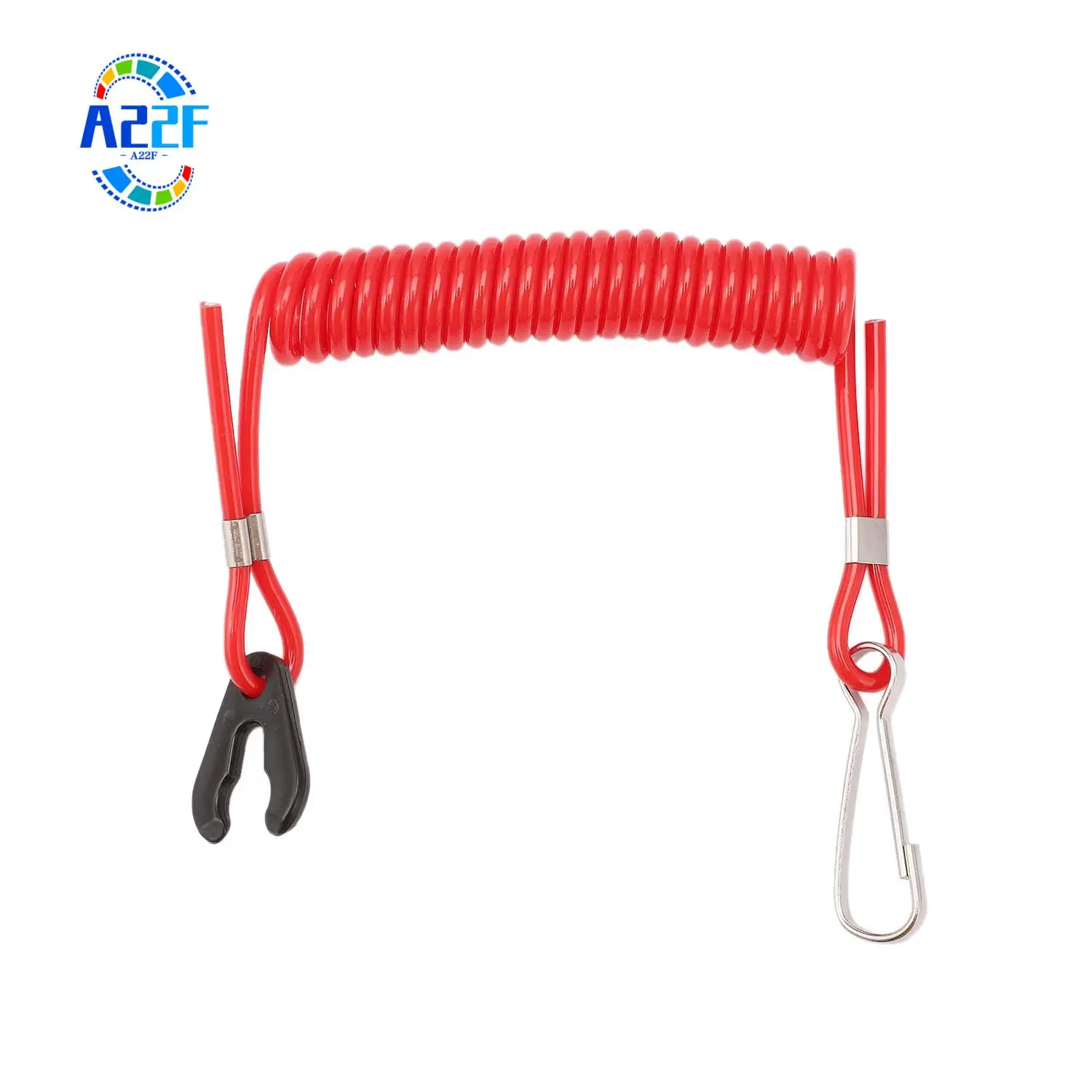 

A22F-2 Safety Ropes For Yamaha PWC Jet Ski Wave Runners Stop Killing TPU + PVC Red Ignition Key Floating Safety Rope Z Durable S