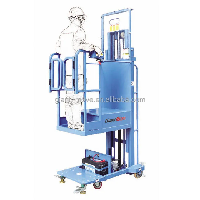 Good Price MM-L Series 200kg 4400lbs Order Picker Carts Semi Electric Aerial Order Picker