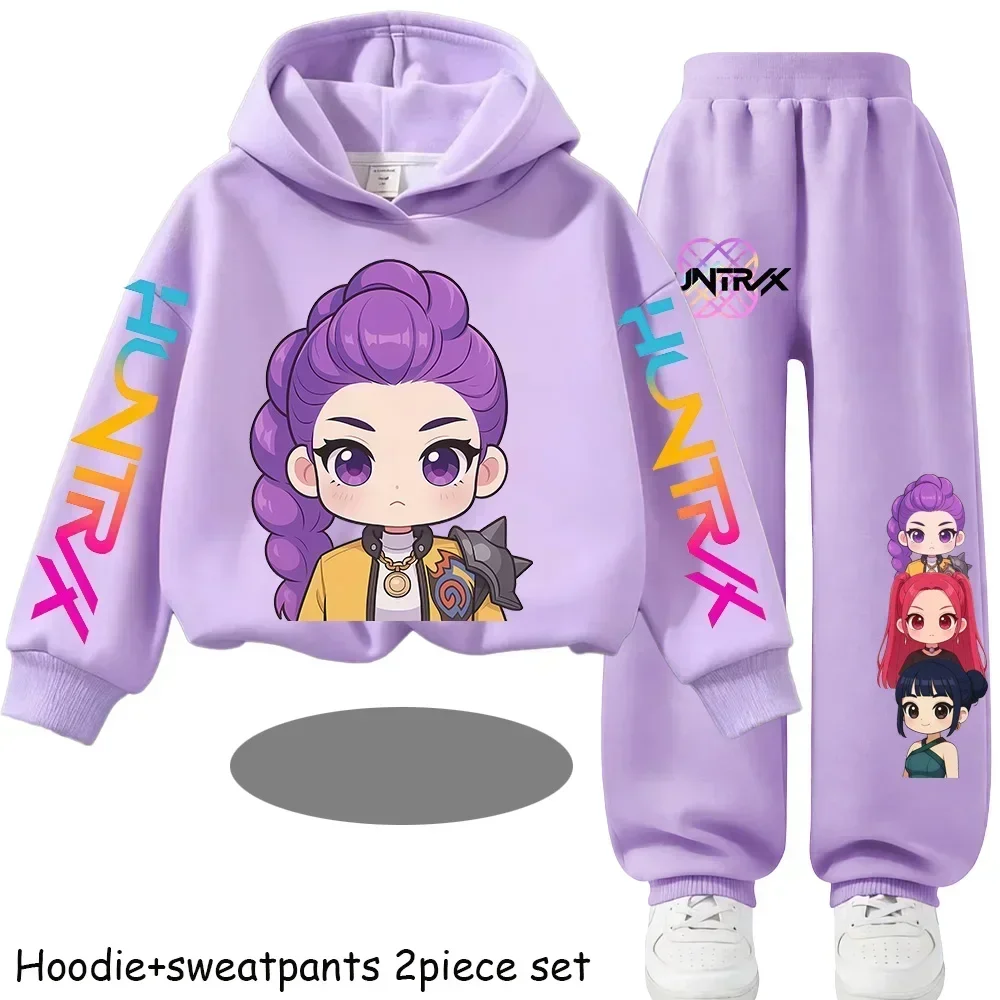 Kid Clothes Children's Zoey Hoodie Set with Boys' Rumi Casual Sports Shirt and Two Tone Girls' Soft and Comfortable Mira Pants