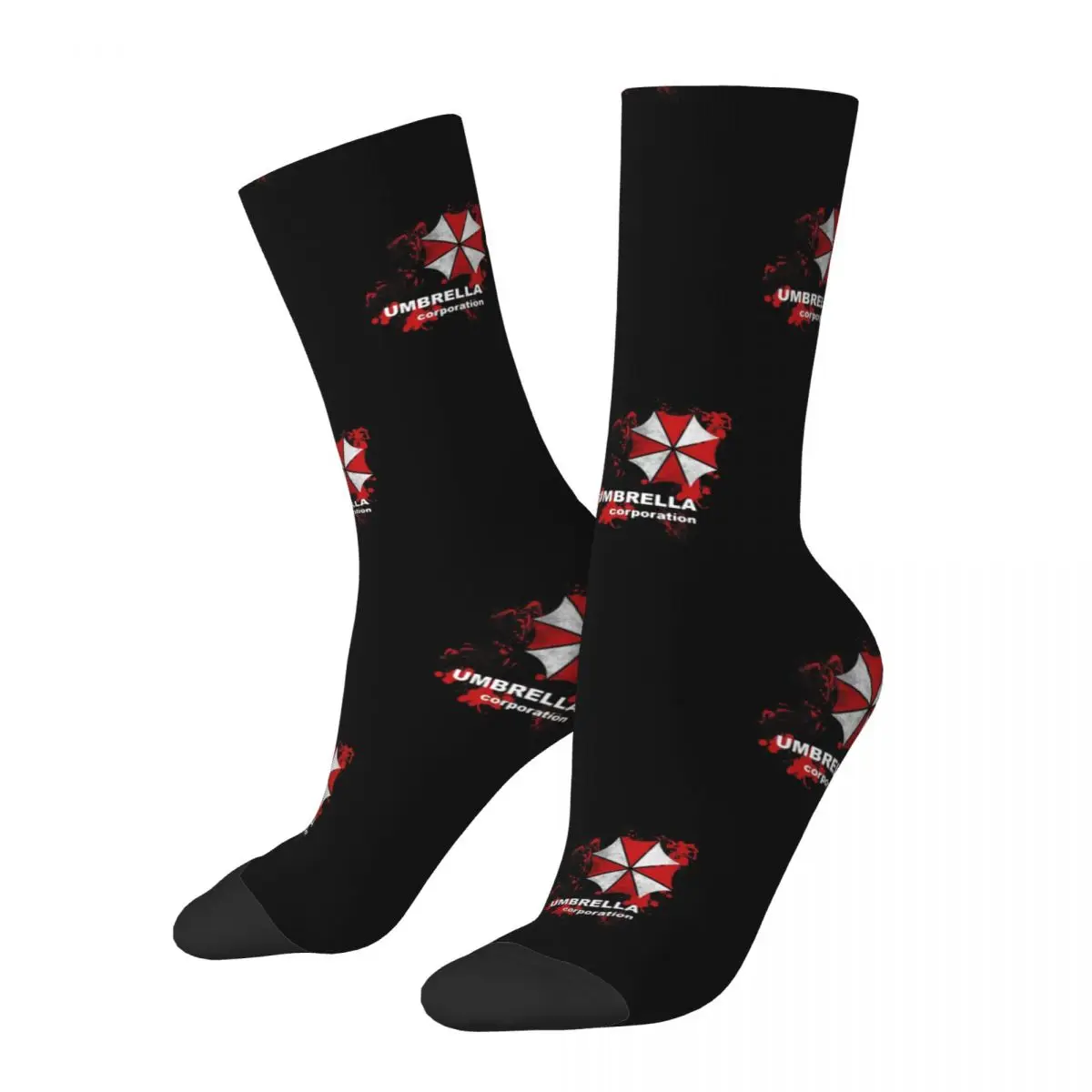 Autumn Winter Hip-hop Women Men Umbrella Corporation Socks Breathable Basketball Socks