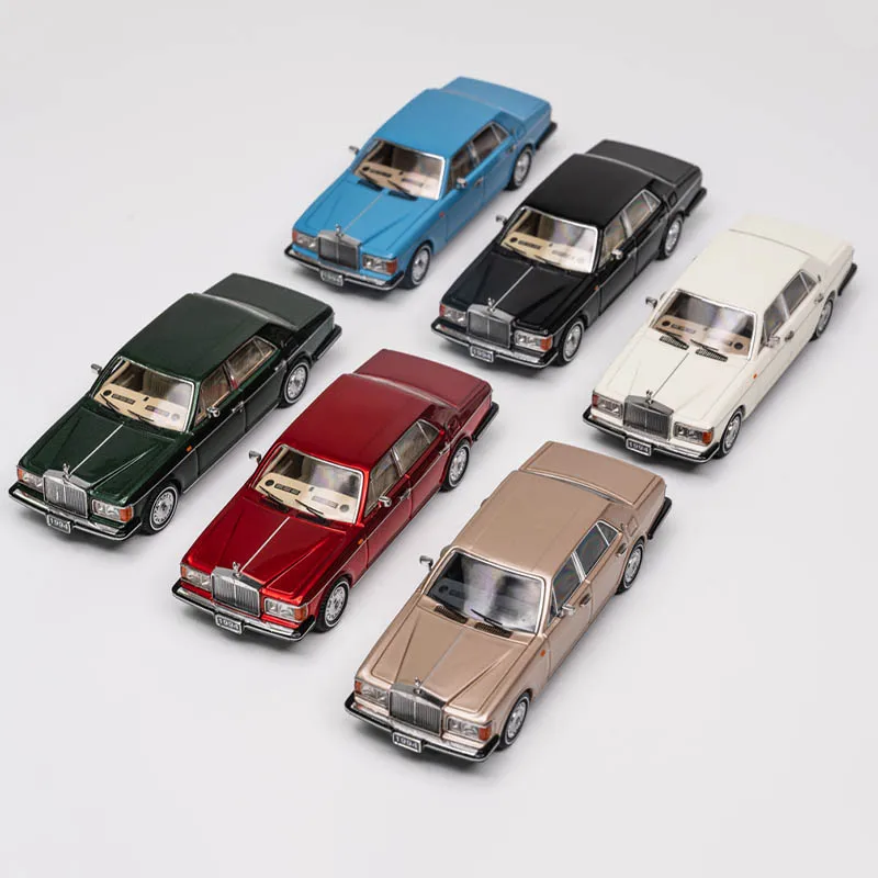 

Литой под давлением масштаб 1:64, серебряная шпора III, модель автомобиля из сплава, имитация готовой машины, коллекция для хобби, орнамент, подарок, сувенир